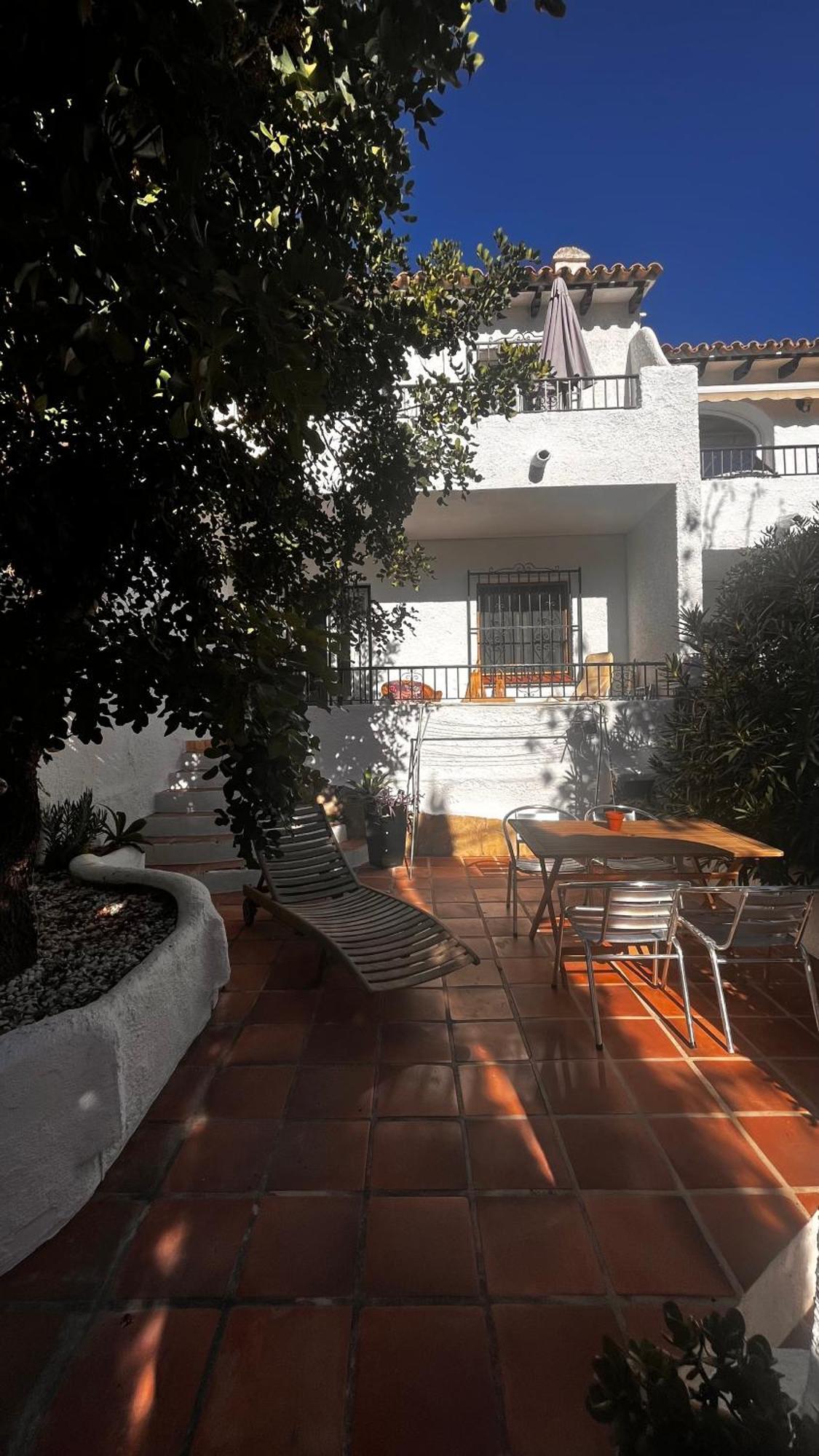 Апартаменты Reihenhaus Mit Garten In Moravit Moraira Теулада Экстерьер фото