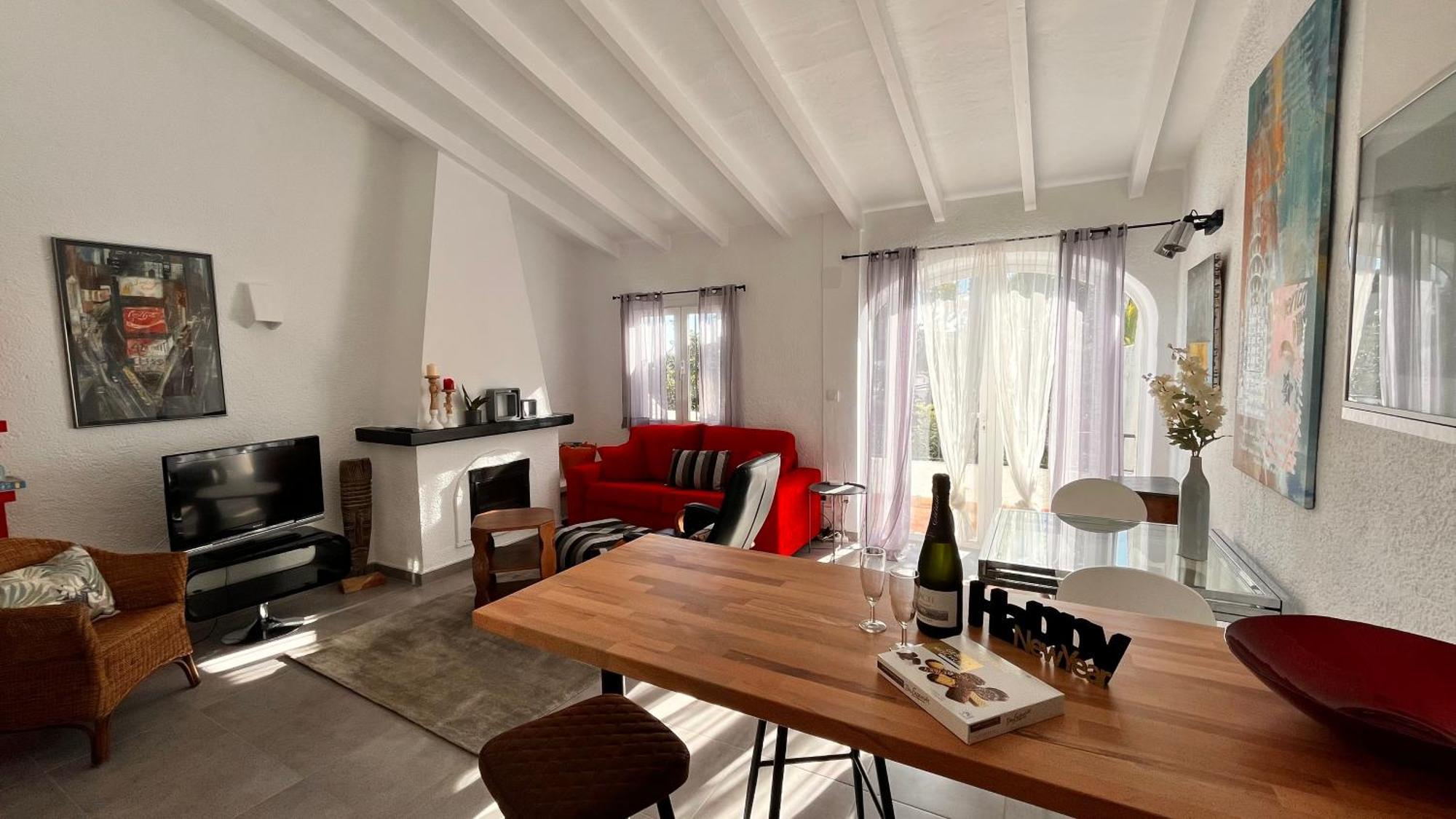 Апартаменты Reihenhaus Mit Garten In Moravit Moraira Теулада Экстерьер фото